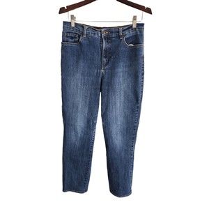 Gloria Vanderbilt Amanda Medium Wash Women’s‎ Slim High Rise Jeans Size 10